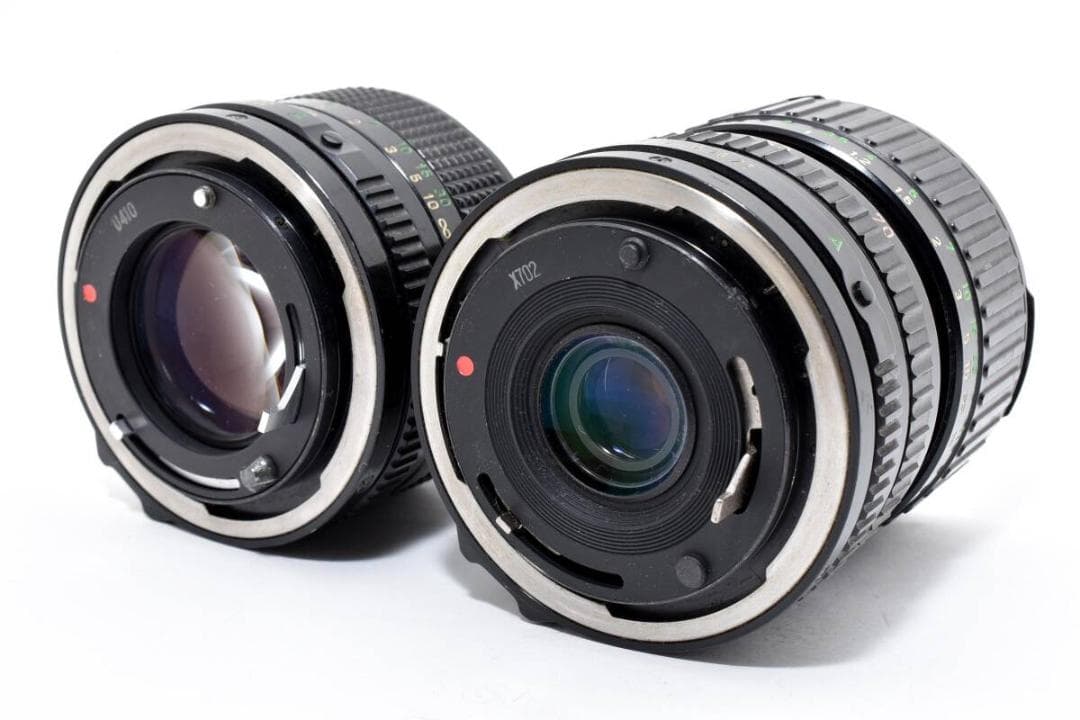 【外観光学美品】Canon AE-1 PROGRAM ブラック レンズセット