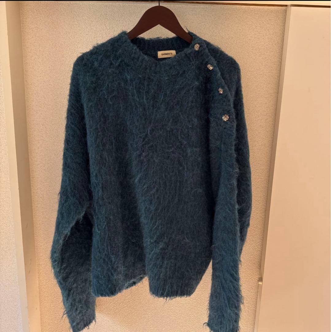 【しょーきちくん、RIIZE SHOTAROくん着用】シャギーボタンニット