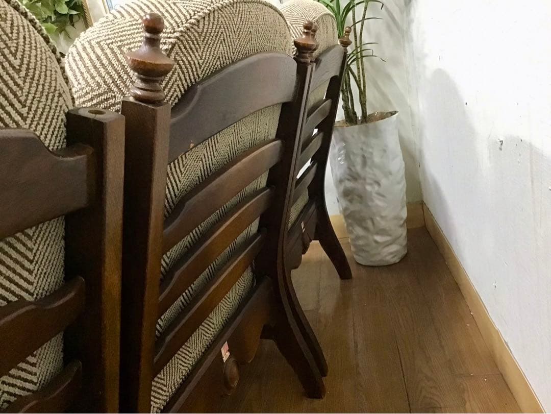 管168飛騨産業☆キツツキマーク☆3人掛けソファー