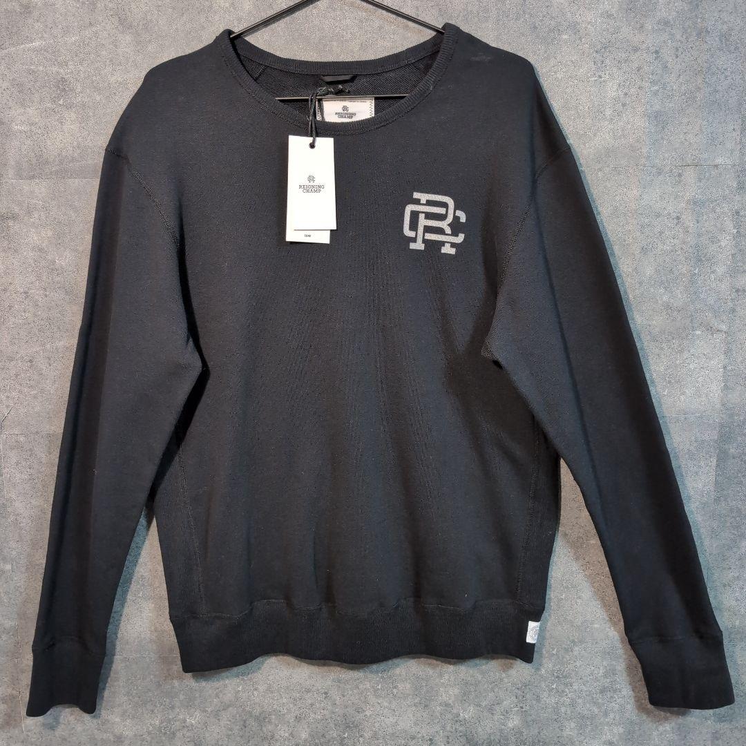 新品未使用タグ付 ロンハーマン レイニングチャンプ スウェット M（L相当）黒