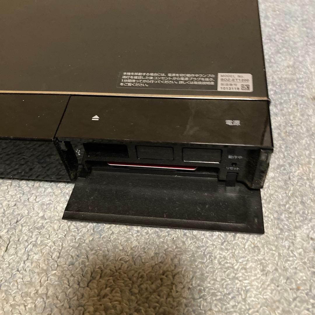 BDZ-ET1200 SONYレコーダー通電確認のみジャンク扱い