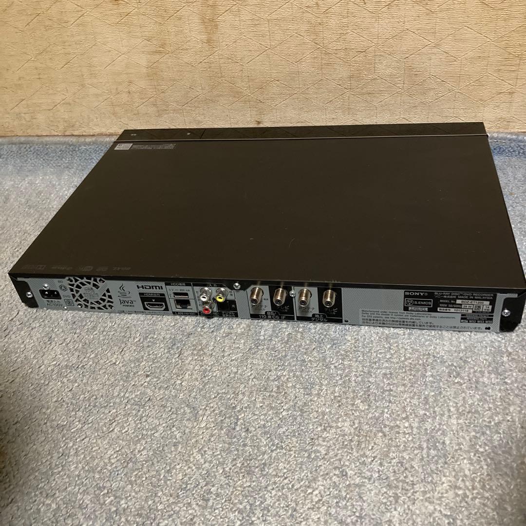 BDZ-ET1200 SONYレコーダー通電確認のみジャンク扱い