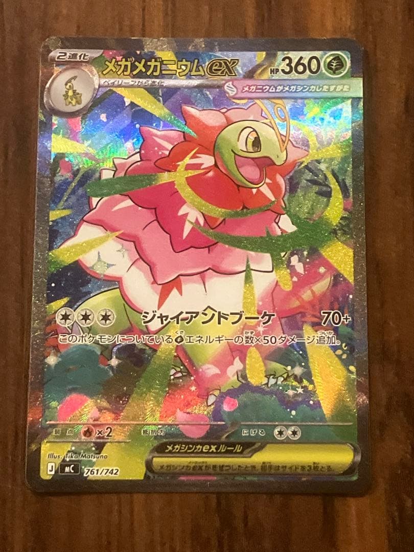 メガメガニウムex SAR仕様　スタートデッキ100 101/100