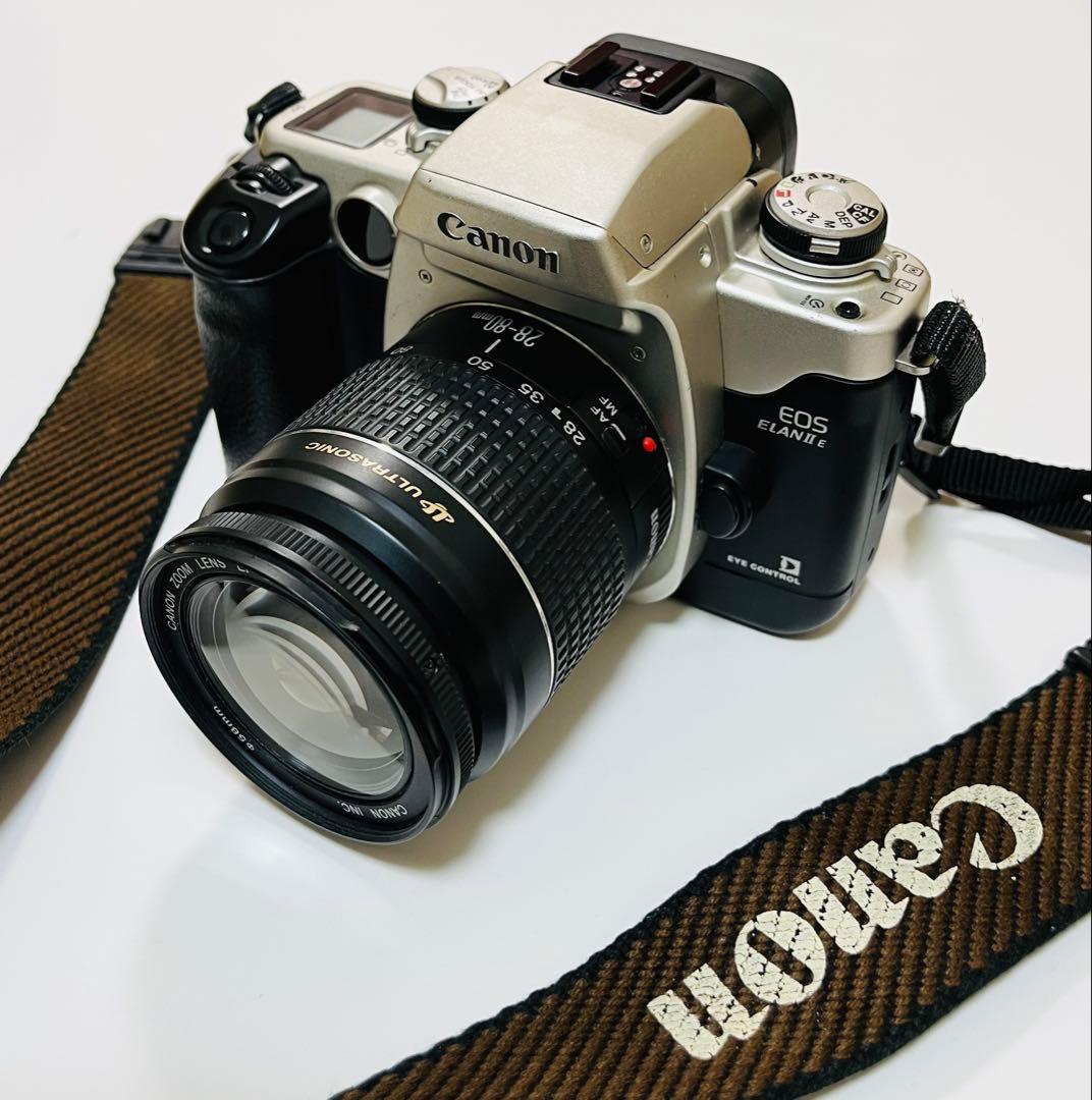 Canon キヤノン EOS 55 ELAN 望遠レンズセット 完動美品
