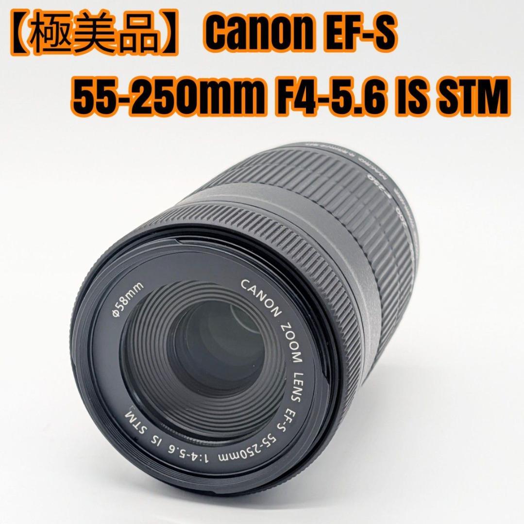 【極美品】Canon EF-S 55-250mm F4-5.6 IS STM