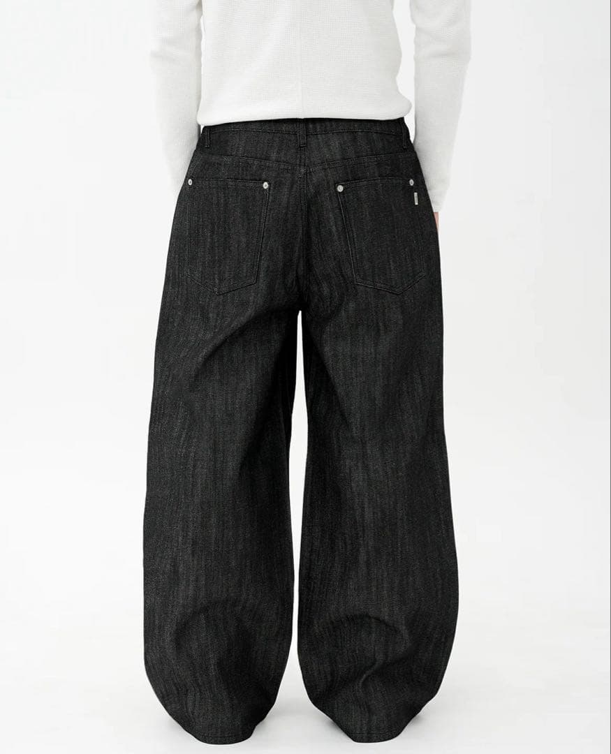 【新品】 Menes ULTRA LOOSE FIT JEANS リジットデニム