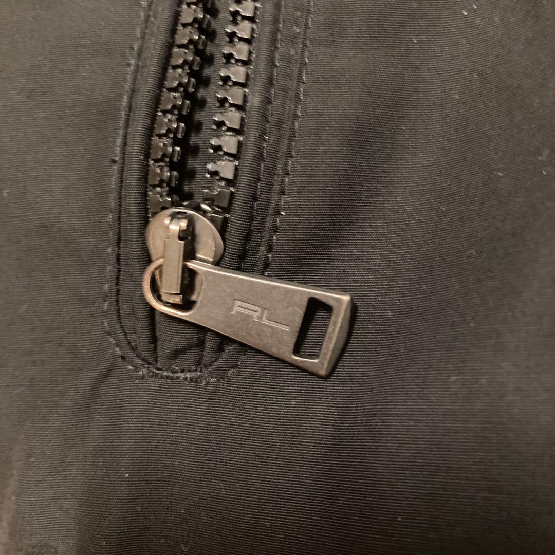 ポロラルフローレン ダウンジャケット フード ポニー ブラック XS