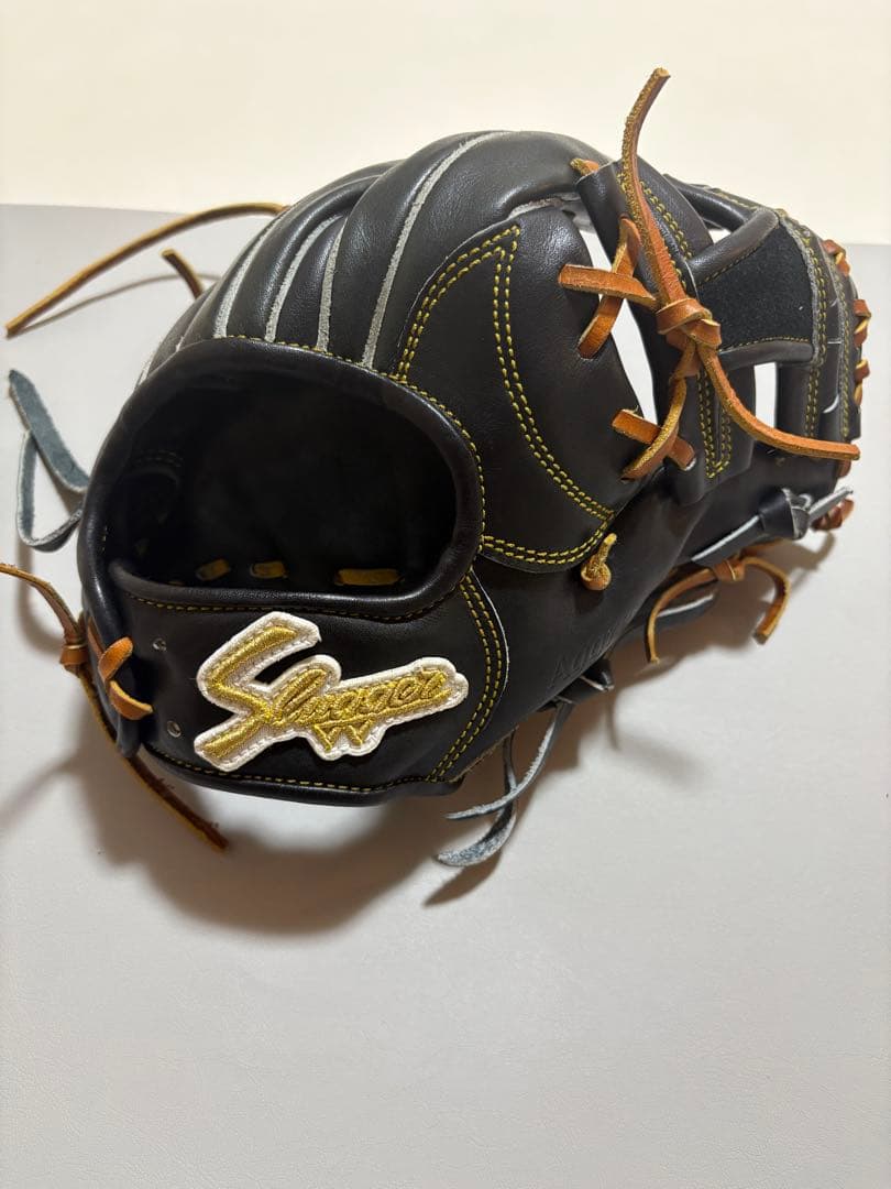 久保田スラッガー　AR4 硬式グローブ　内野手　中学硬式野球