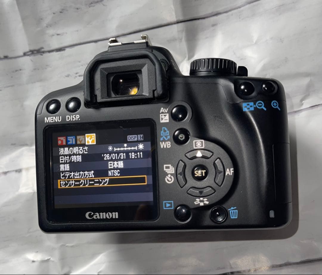 箱・バック・SDカード・予備電池付Canon EOS Kiss F レンズセット