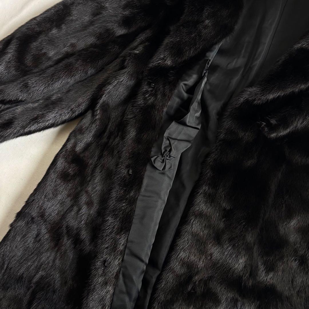 SAGA MINK  最高級ミンク ミドル丈 ファーコート 金サガ