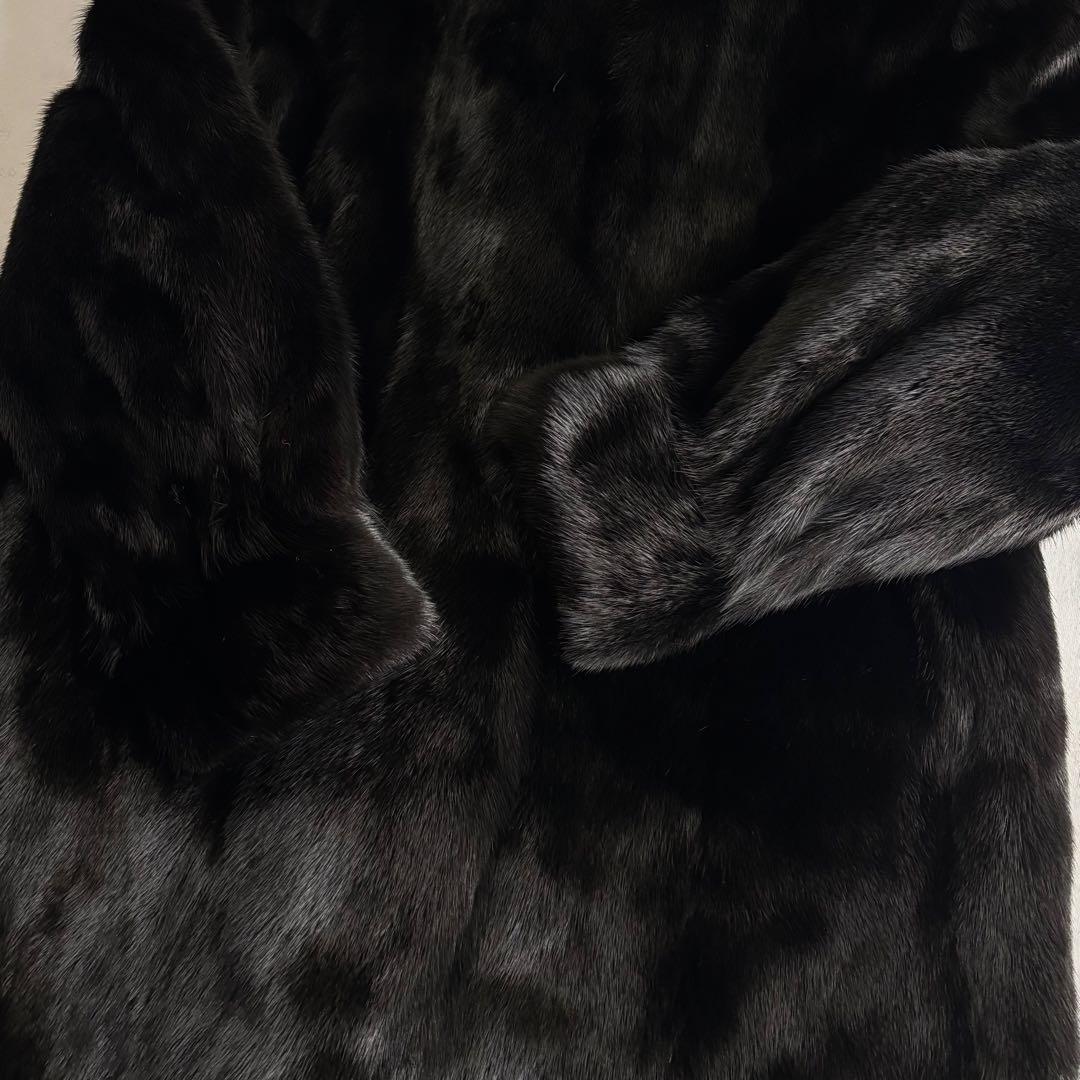 SAGA MINK  最高級ミンク ミドル丈 ファーコート 金サガ