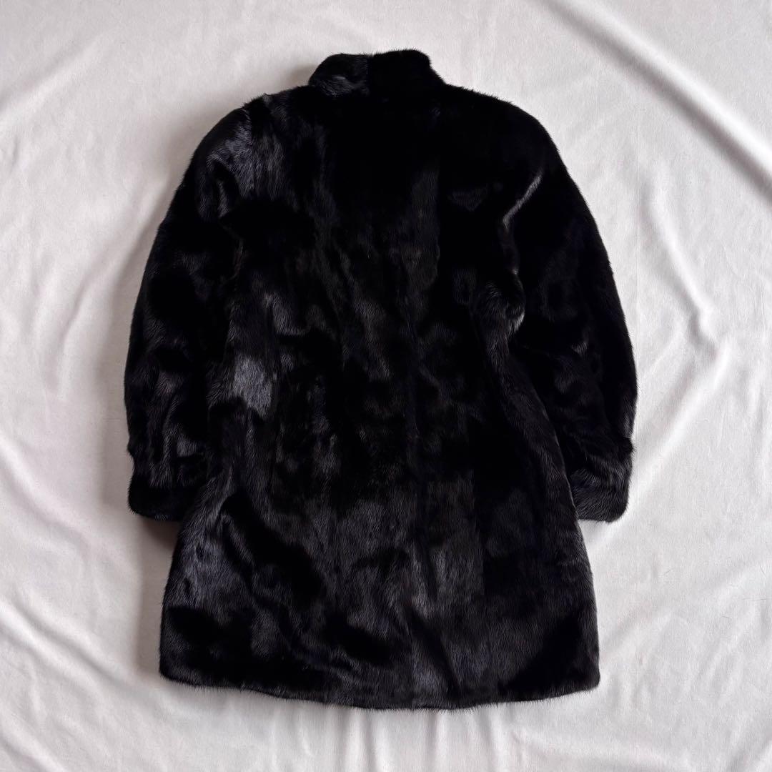 SAGA MINK  最高級ミンク ミドル丈 ファーコート 金サガ