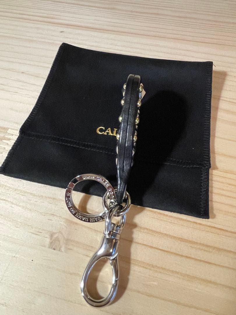 CALEE キャリー スタッズレザーキーホルダー 新品