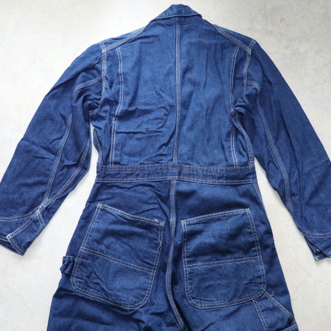 70s Pointer Brand デニムオールインワン USA製 Sサイズ相当