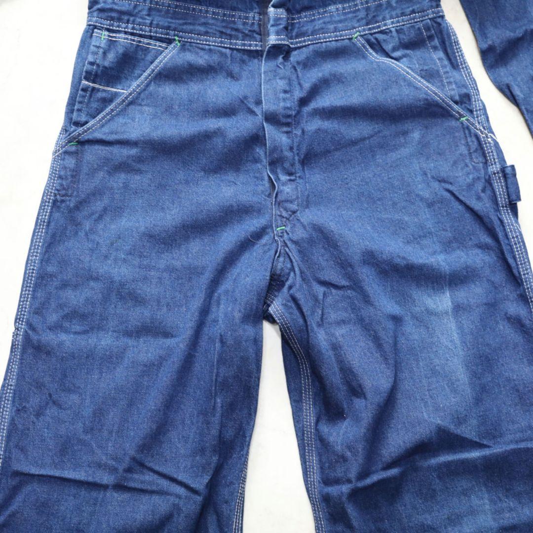 70s Pointer Brand デニムオールインワン USA製 Sサイズ相当