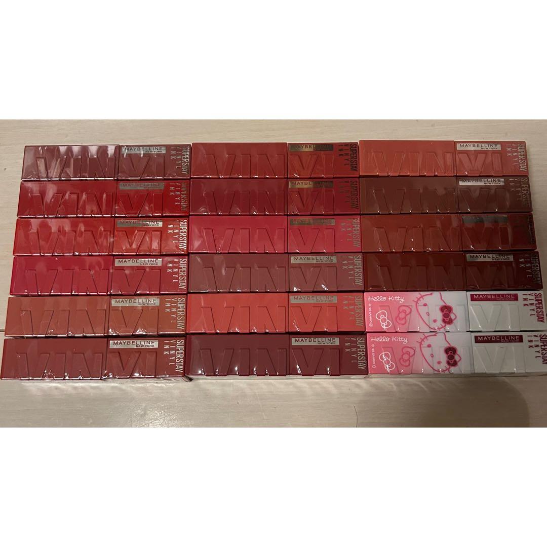 メイベリン　SPステイ　ヴィニルインク　18本セット　キティーコラボ