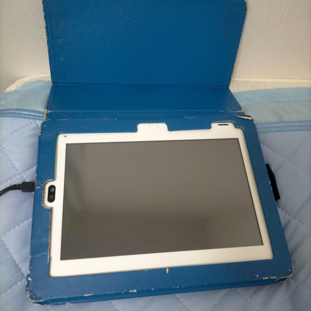 青いタブレットケース Androidタブレット用