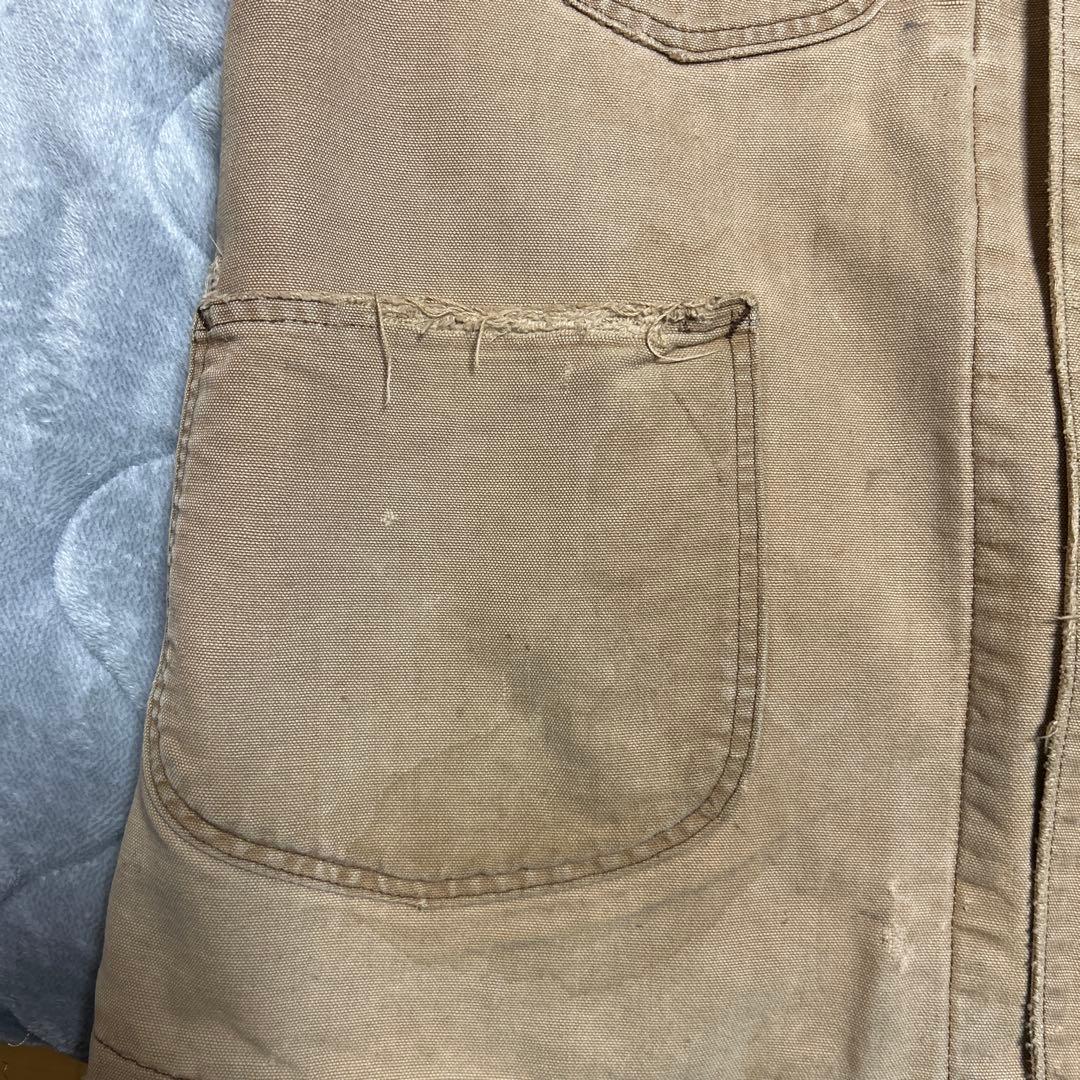 70s Lee 92-LJ ブラウンダックカバーオール　　ライナー付ヴィンテージ