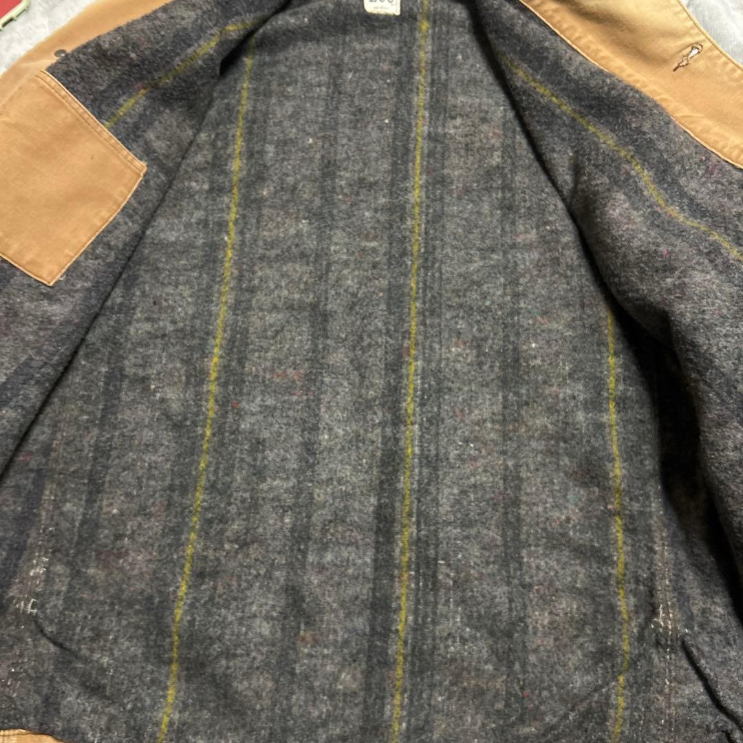 70s Lee 92-LJ ブラウンダックカバーオール　　ライナー付ヴィンテージ