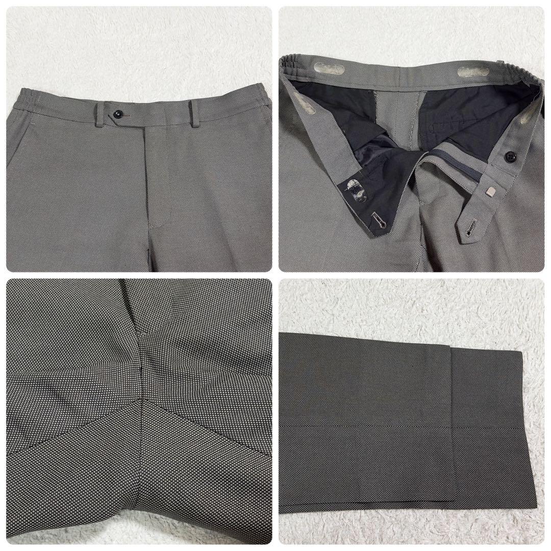 美品✨スーツセレクト スリーピース セットアップ スーツ 4S グレー A4