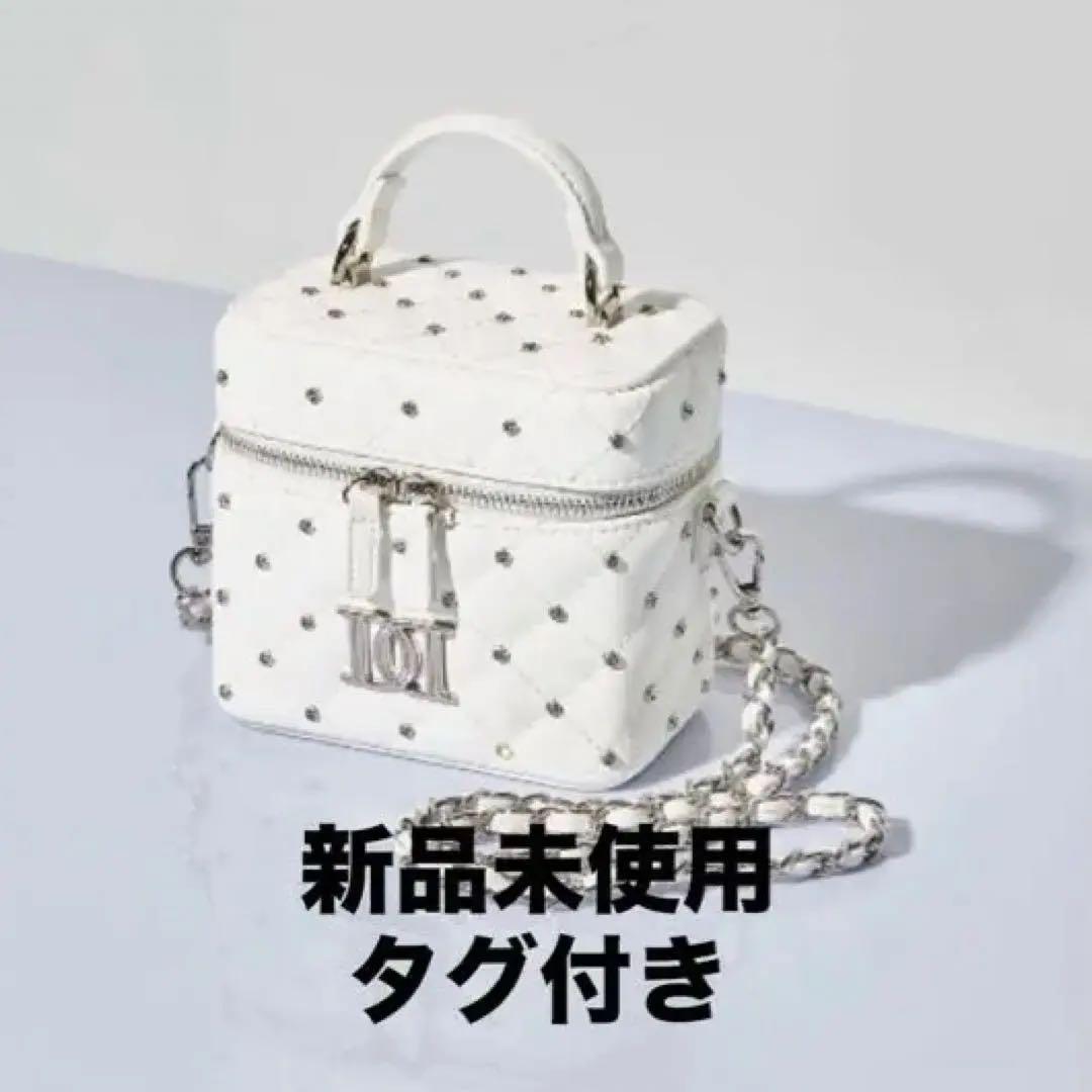 Darich ダーリッチ キルティングビジュースクエアミニバッグ