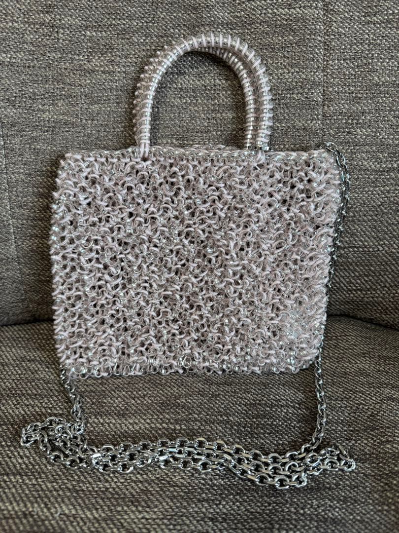 ANTEPRIMA ミニアトゥーラ パウダリーピンクシルバー