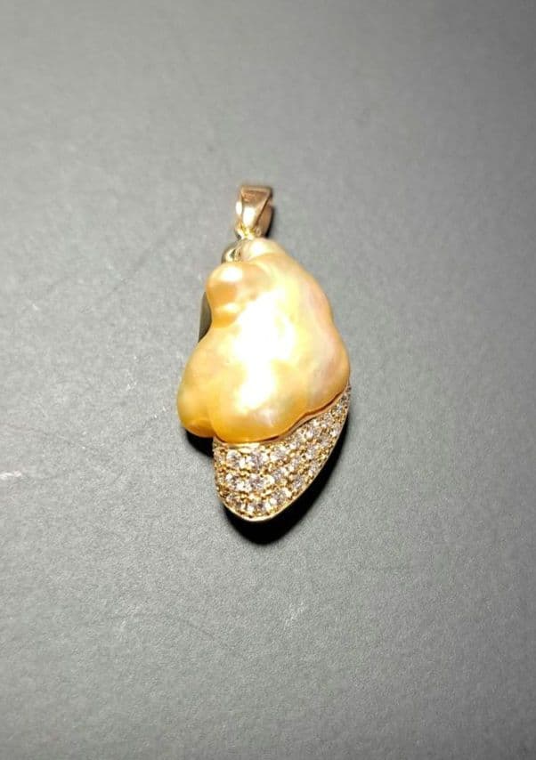 【美品】ネックレス(バロックパール)