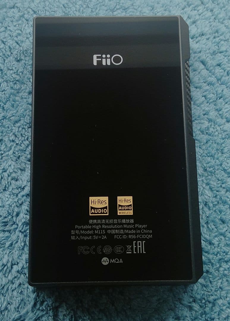 【極美品】FiiO M11S DAP 純正PUレザーケース mSD 256GB付