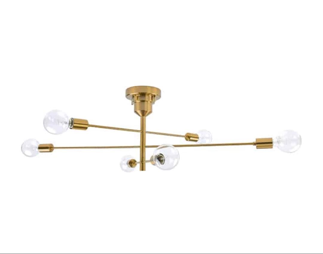 大幅値下げ中　unico Astre アストル ゴールド LED6灯付き