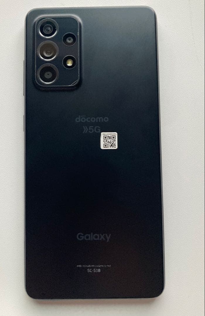 スマートフォン本体 docomo SC-52B Galaxy A52 5G 128GB BLACK