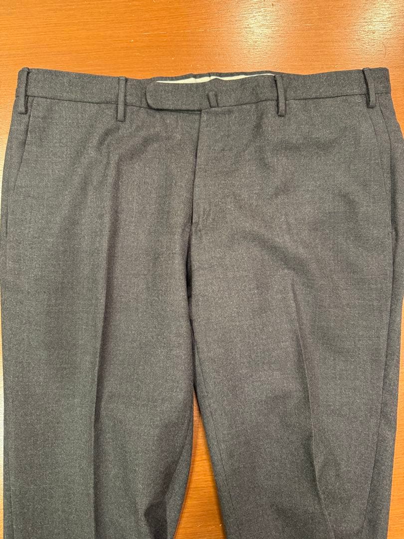 インコテックス　ダークグレー スラックス