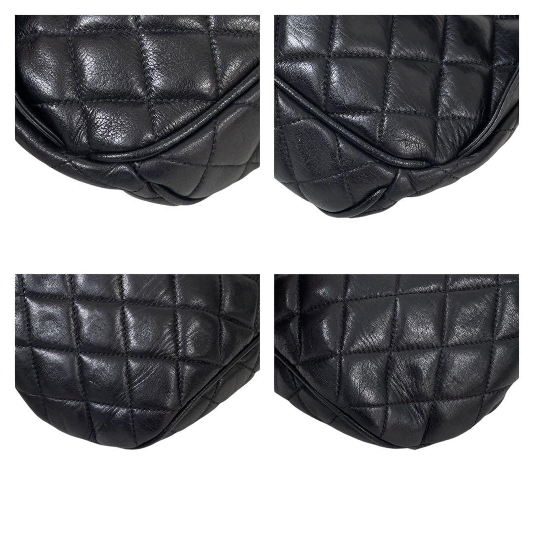 超希少　シャネル　マトラッセ　ラムスキン　ボディバッグ　ココチャーム　5001