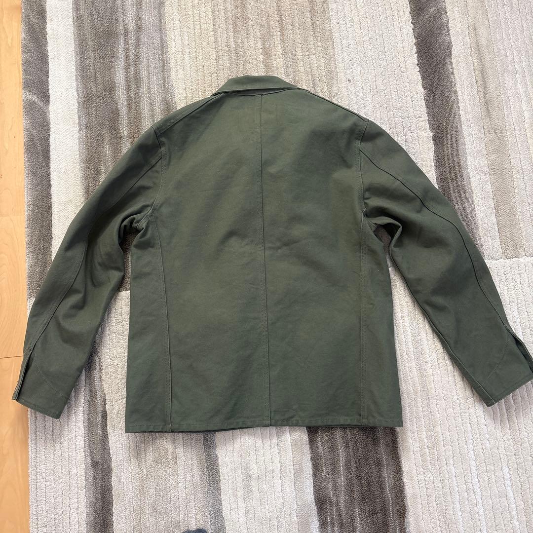 ステュディオダルチザン カバーオール サイズ40 オリーブグリーン　4586