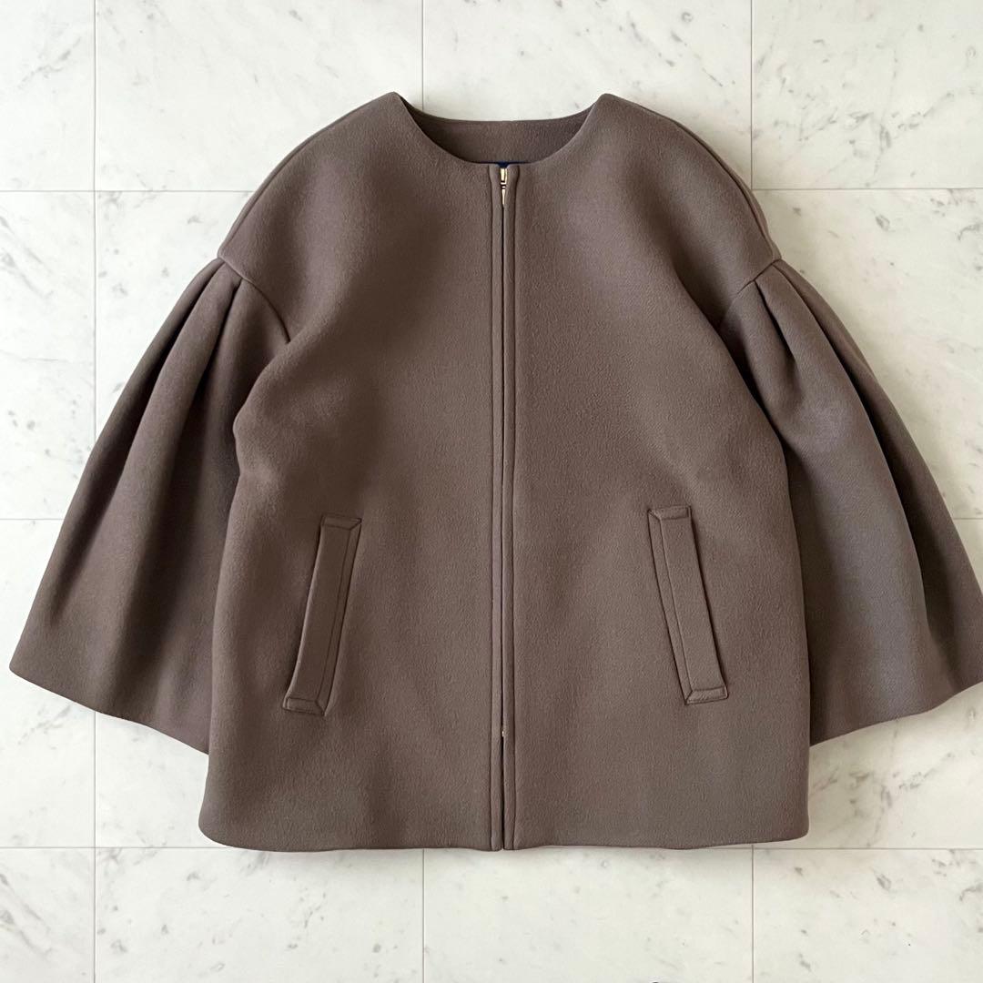 定価3,7万＊シップス Bellandi SUPER130コクーンショートコート