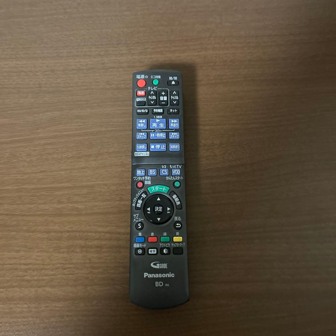 ダ*イ様 PanasonicDMR-BRW1020ブルーレイレコーダーリモコンケ