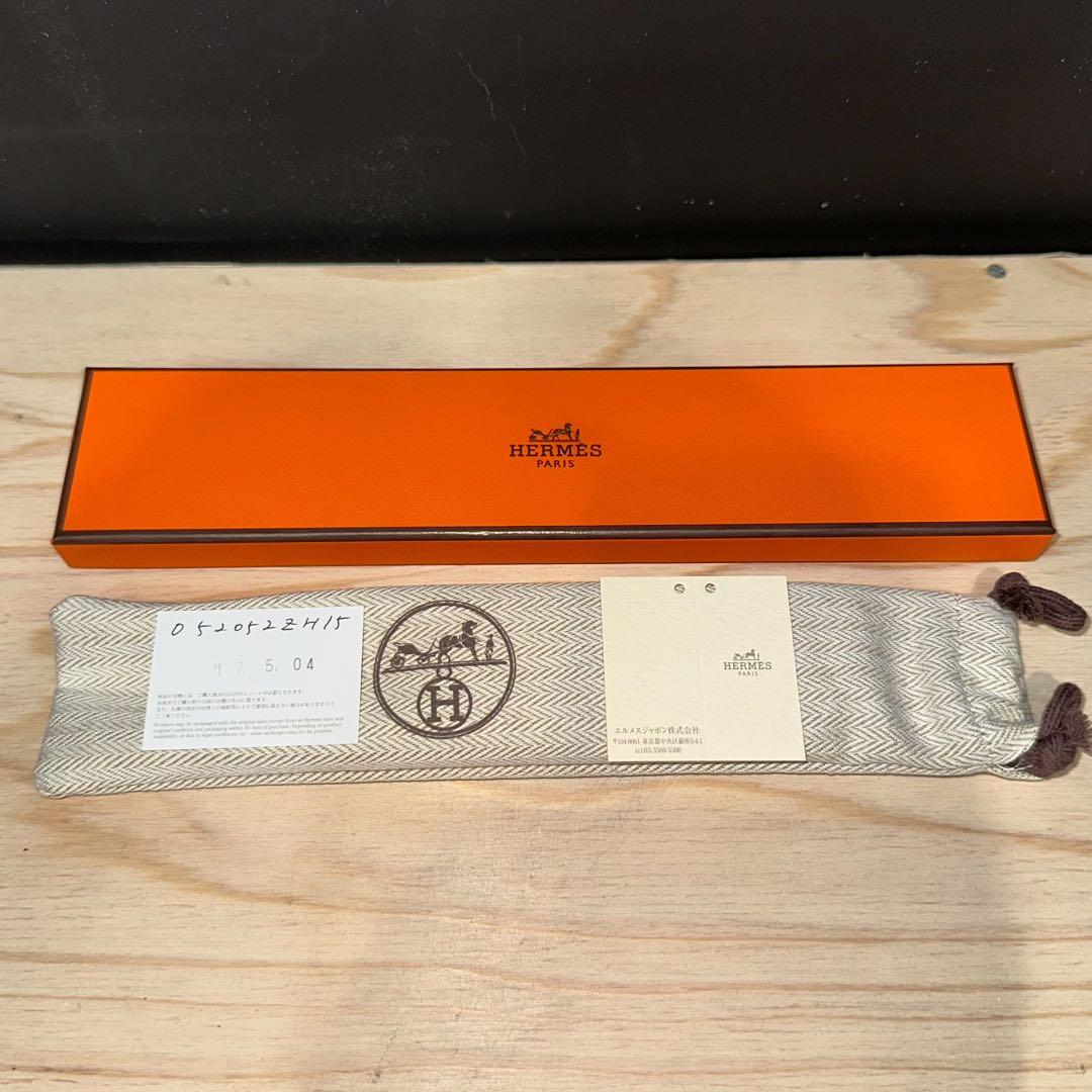 新品未使用　エルメス　靴べらHERMES シューズホーン ブラック