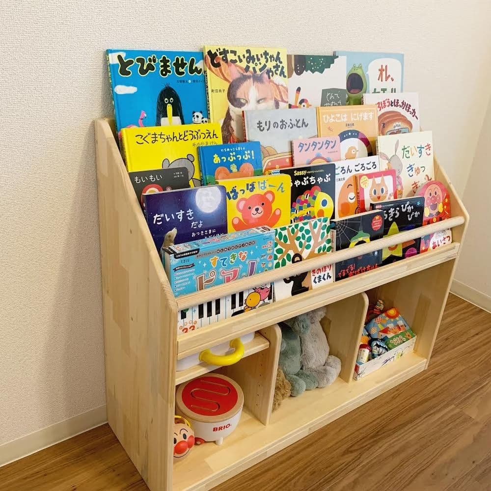 ①Ｍi様　絵本棚、おもちゃ棚セット