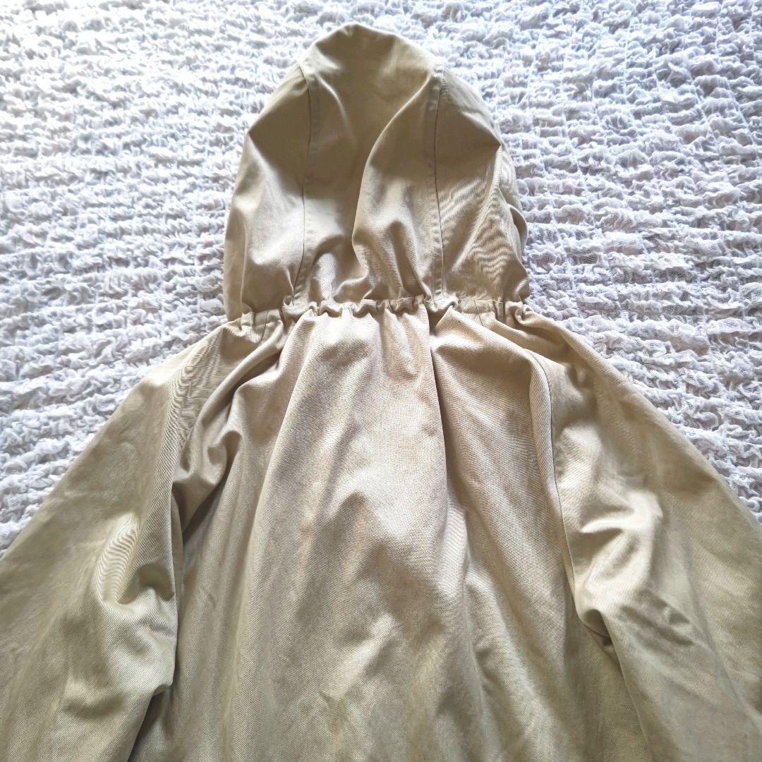 ウィムガゼット フーデッドブルゾン　日本製　ベージュ　フリー