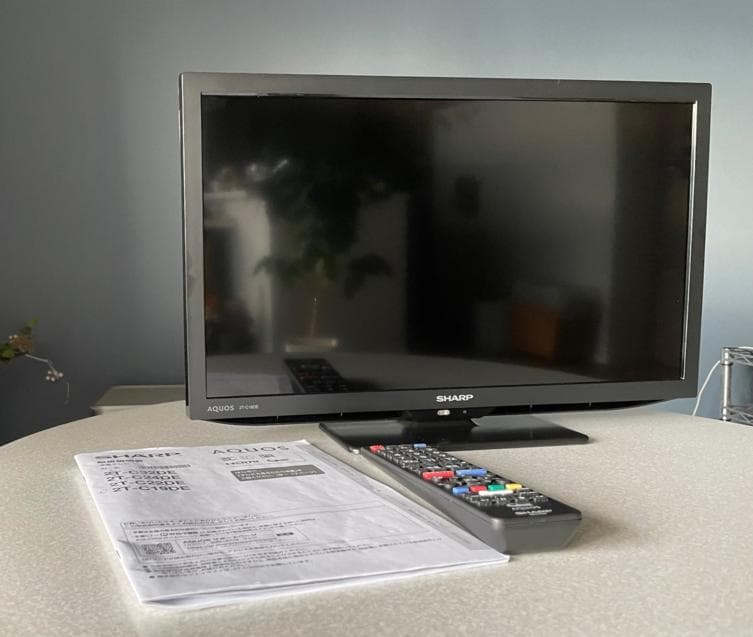 SHARP AQUOS 19インチ 液晶テレビ　ハイビジョン 2021年モデル