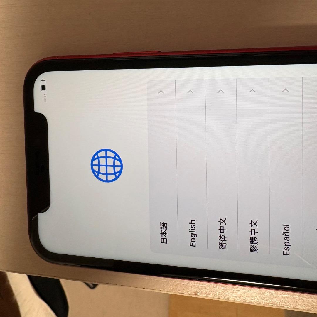 iPhoneXR【サイレントスイッチ破損】64GB レッド