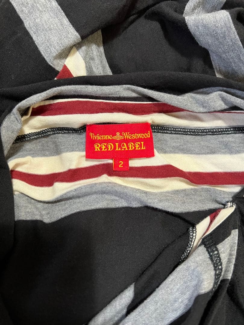 Vivienne Westwood ストライプ変形 トップス