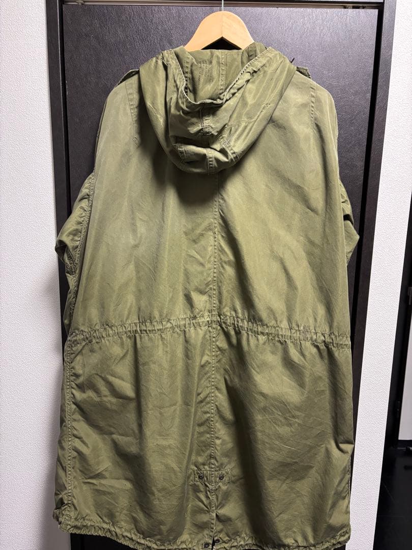 実物 1952年会計 M-51 パーカー M-R ブラスジップ フィッシュテール