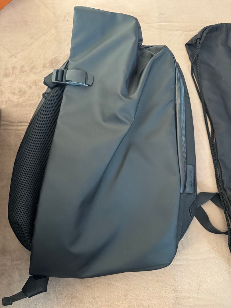 côte&ciel オブシティアン　ブラックリュック