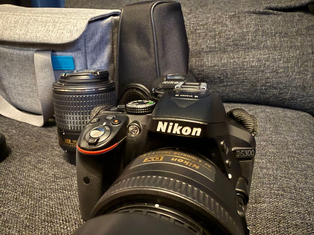 【レンズ3本付】Nikon D5300（動作確認済）