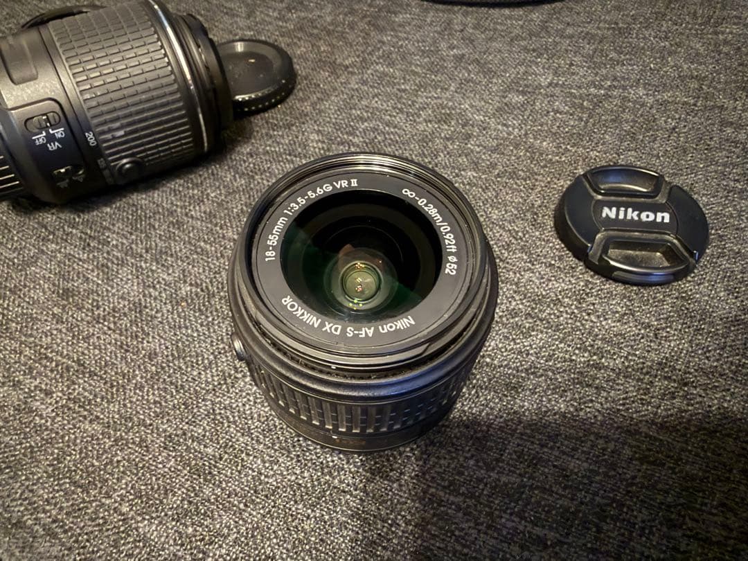 【レンズ3本付】Nikon D5300（動作確認済）