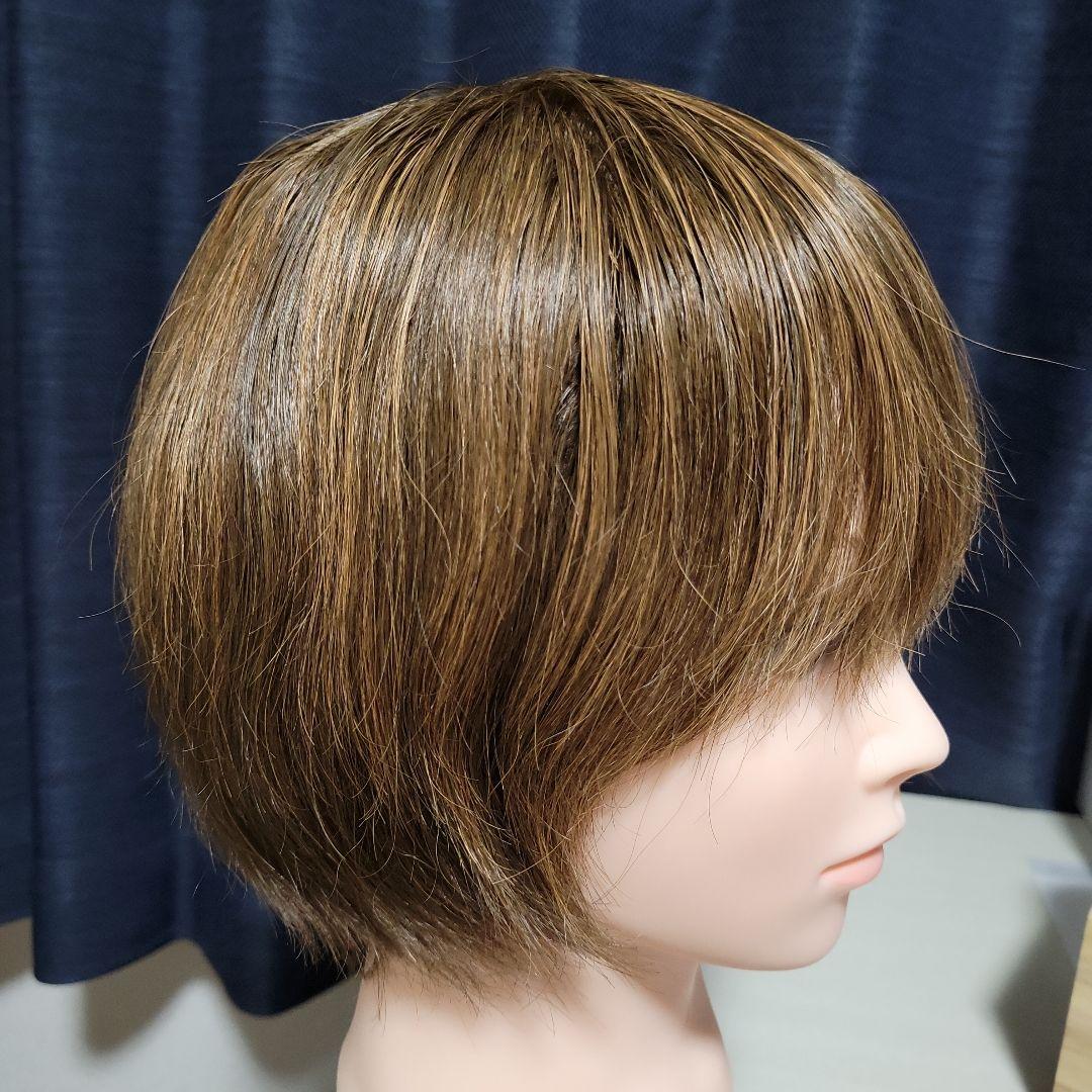 美品 百合子ウイッグ みちこパーマ 3Dウィッグ