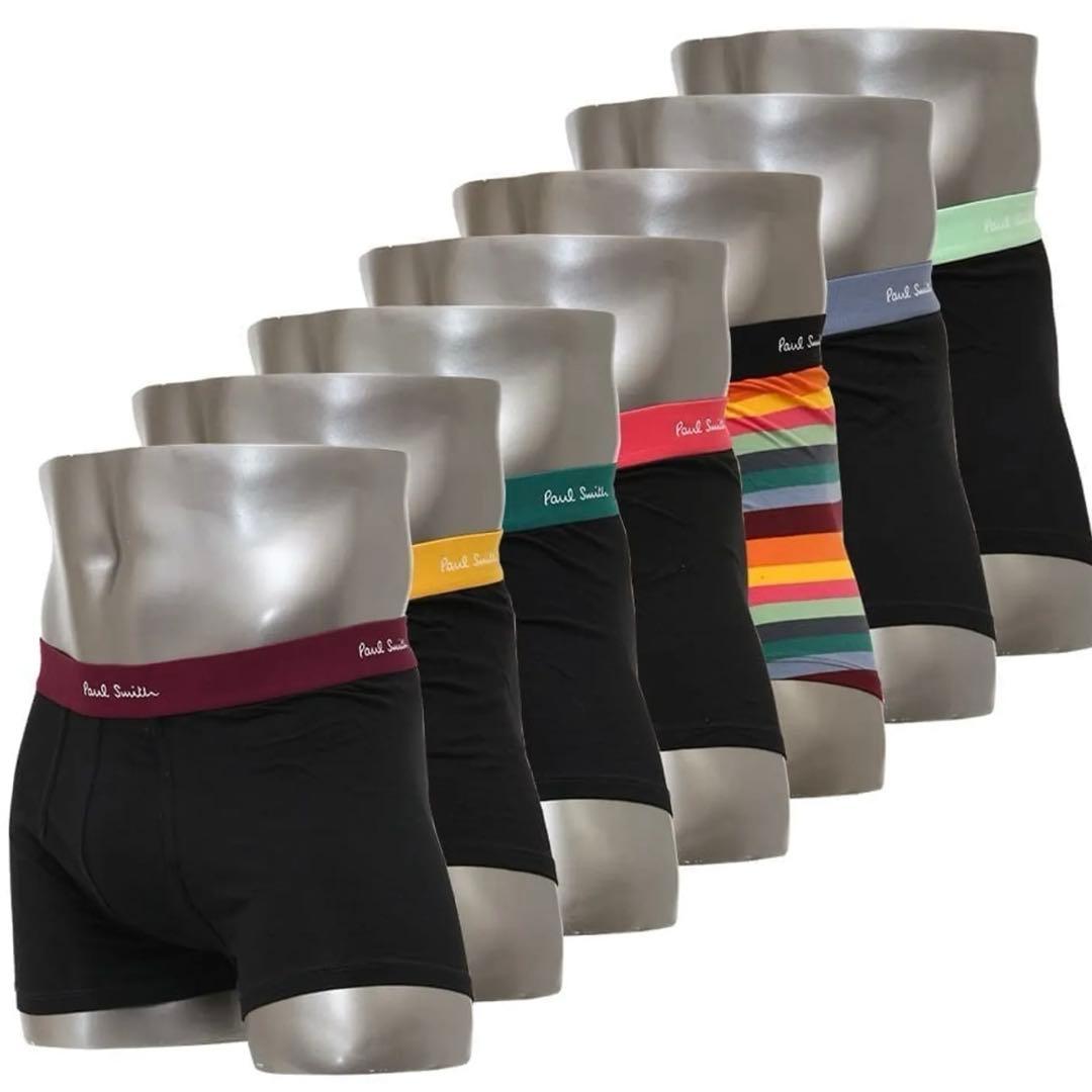 お買い得大特価✌️ポールスミス　ボクサーパンツ7枚組　Mサイズ　1week