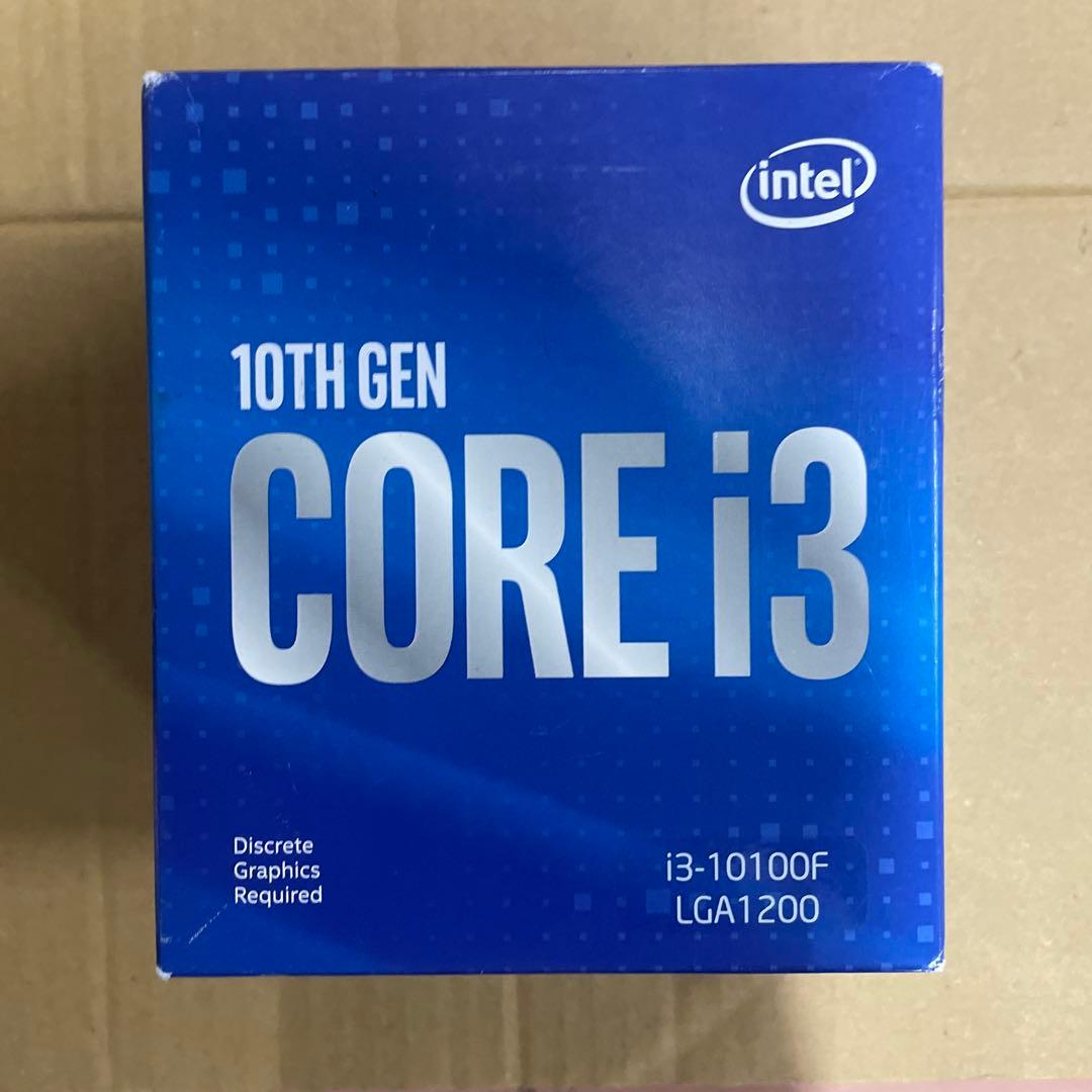 CPU Intel Core i3-10100F