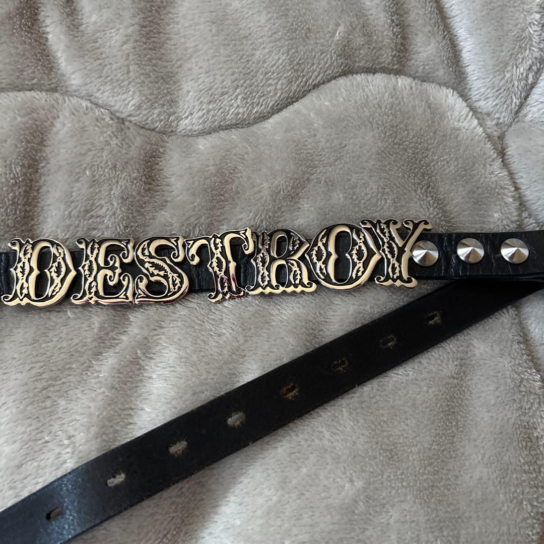 【レア・美品】HYSTERIC GLAMOUR ロゴベルト 黒