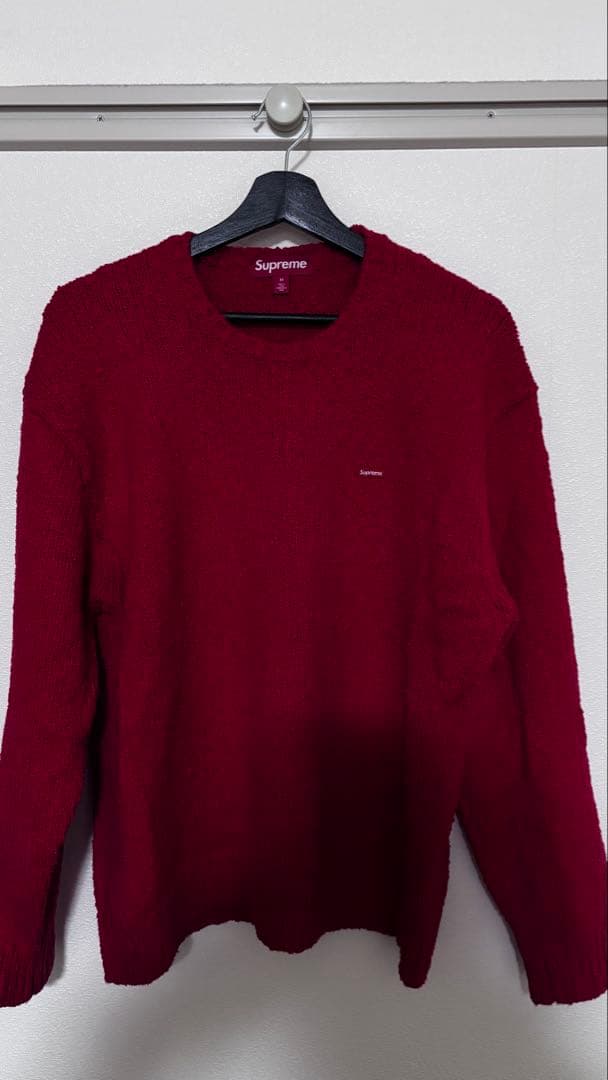 Supreme 赤 クルーネックセーター